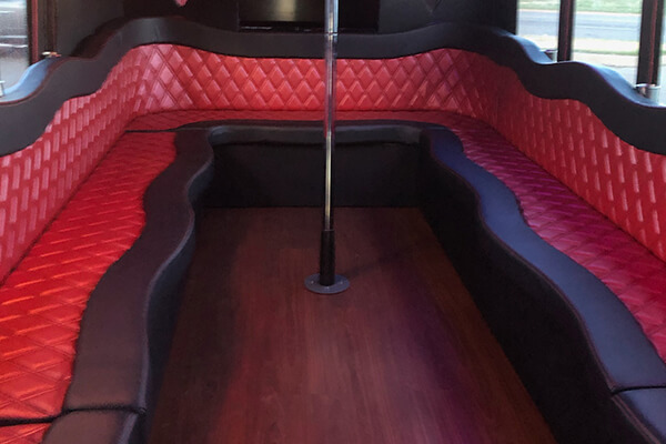 party bus seating