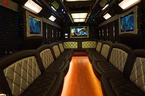 party bus interior