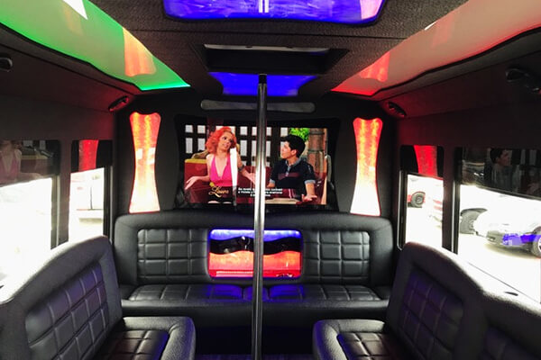 party bus interior