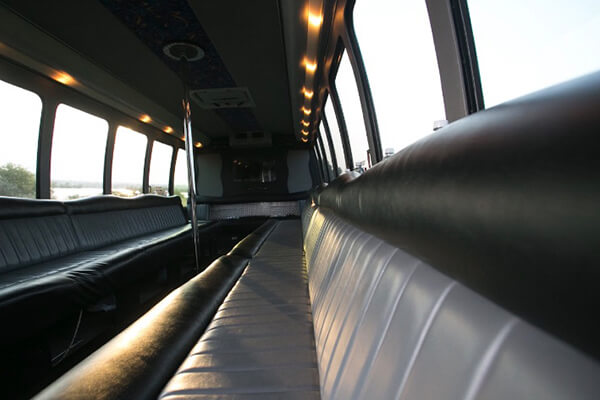 party bus interior