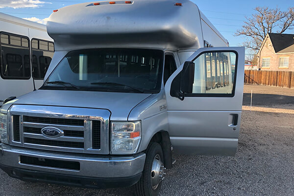 party bus exterior