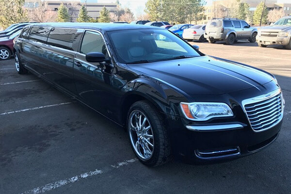 black limousine exterior