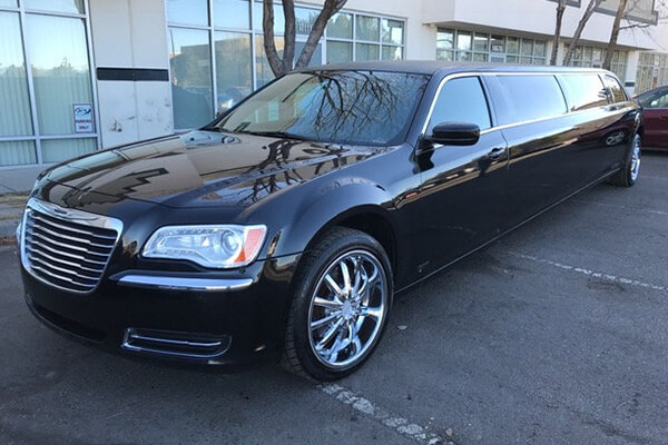 black limo exterior