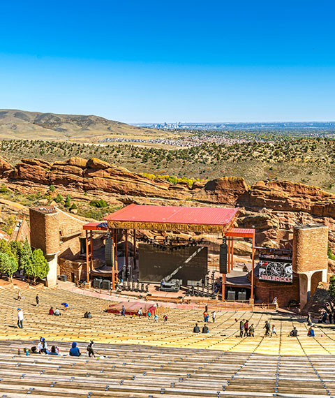 red rocks, colorado